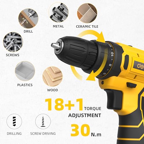 12V Cordless Drill Set for Easy Home Projects
