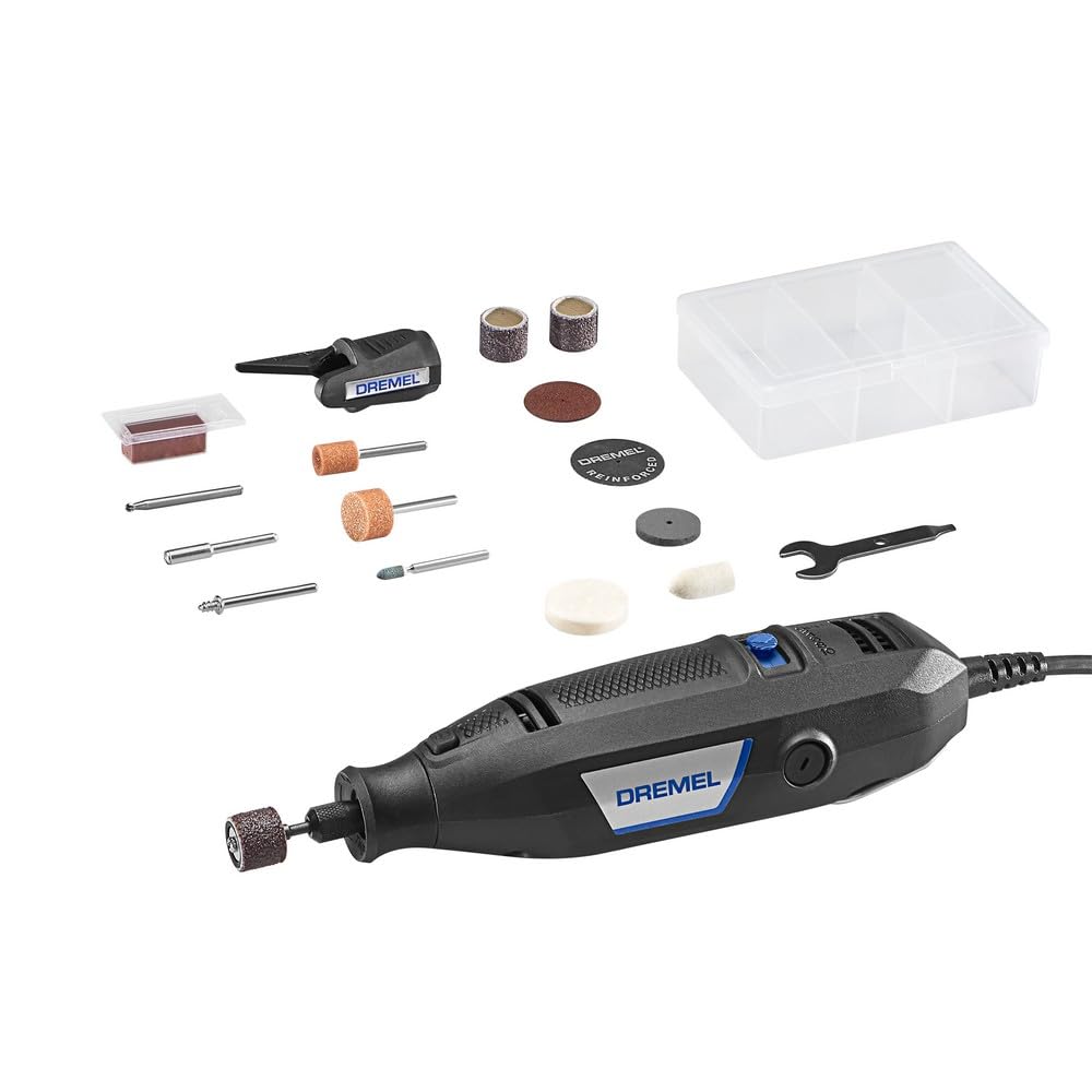 DIY Rotary Tool Kit with 15 Accessories